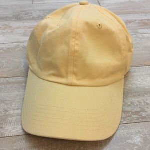 Light yellow ball cap